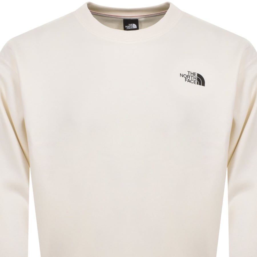 The north face sweatshirt white new arrivals